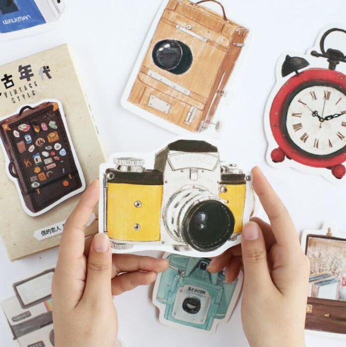 30 pcs/pack Retro Era Story Camera Greeting Card Postcard Birthday Letter Envelope Gift Card Set Message Card - Global Cart Pro