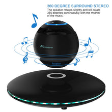 FOXNOVO Levitating Bluetooth Speaker Portable Wireless LED Floating Bluetooth Speaker Multicolor LED 360 Degree Rotating Stereo Speaker - Global Cart Pro