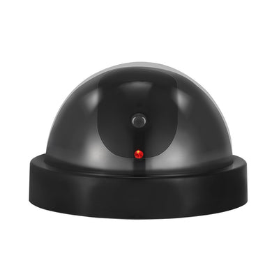 Simulated Security Camera Dummy Fake Dome Camera with Flash LED Light - Global Cart Pro
