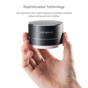 ROCK Mini Wireless Bluetooth Speaker Portable Subwoof Speaker Handsfree Music Audio TF USB FM Stereo Soundbox for iphone Xiaomi - Global Cart Pro