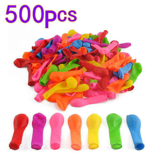 500Pcs Funny Water Balloons Toys Magic Summer Beach Party Outdoor Filling Water Balloon Bombs Toy For Kids Adult Children - Global Cart Pro